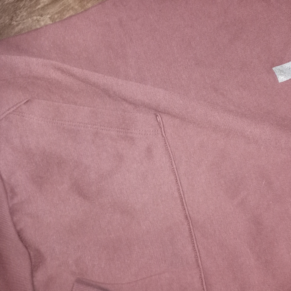 Victoria Secret pink logo sweatshirt size small Sherpa hoodie - Picture 5 of 7